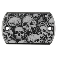 Brake Cylinder Lid - Yamaha XVS 1100 Drag Star + Classic → Skull Party 1