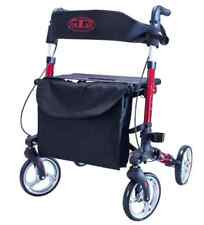 Antar Aluminium Rollator AT51006 Lightweight Travel Rollator, 3-Way Folding Rollator