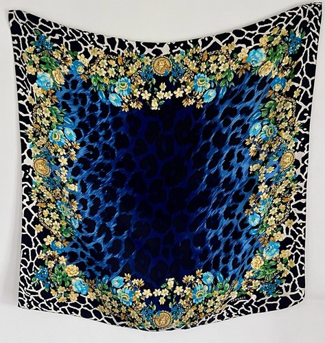Beautiful large silk scarf - beautiful, by