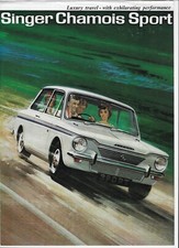 1968 Singer Chamois Sport car brochure