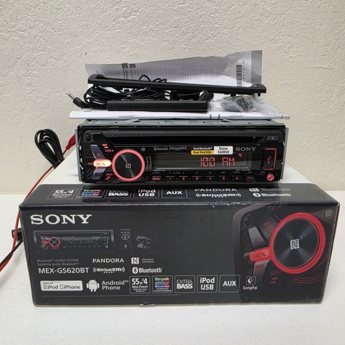Sony mex gs620bt single din - single,