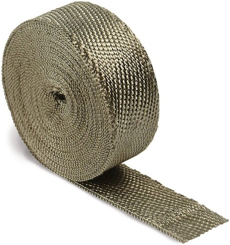 Titanium exhaust wrap - wrap, x