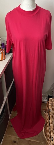 Cos pink cotton maxi - pink, dress