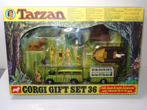 Corgi giftset tarzan - giftset, set