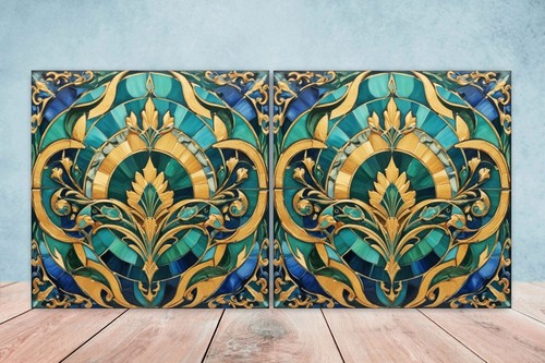 Art deco design - deco, tiles