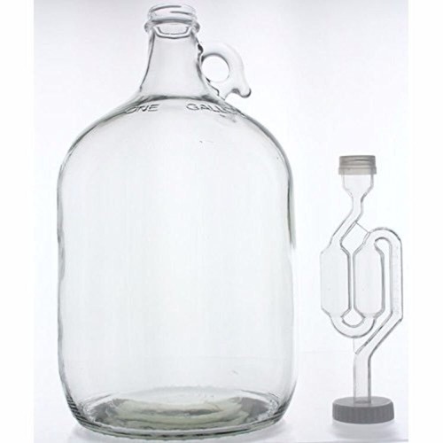 Glass fermenting jug carboy - jug,