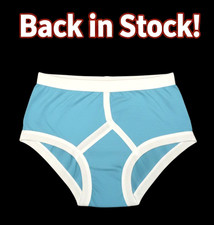 Men’s Light Blue Y Front