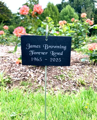 Personalised engraved memorial - engraved,