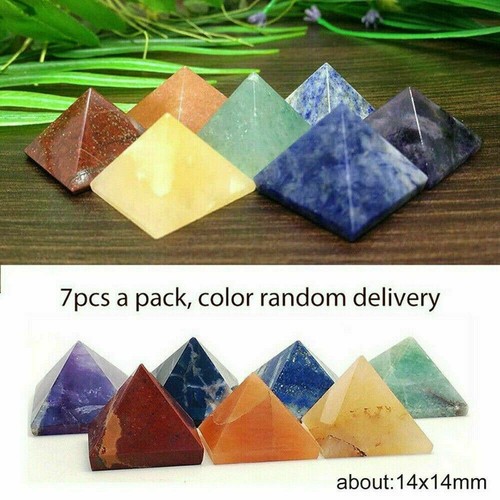 7pcs chakra pyramid - 7pcs, set