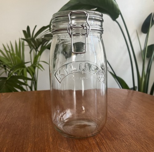 Large vintage glass - vintage, kilner