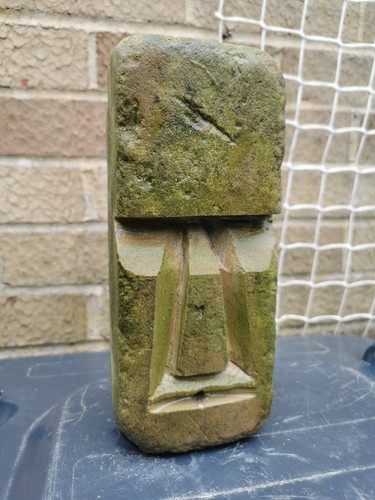 Easter island style stone head - stone,