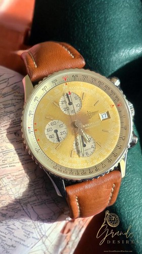 1997 breitling old navitimer - old,