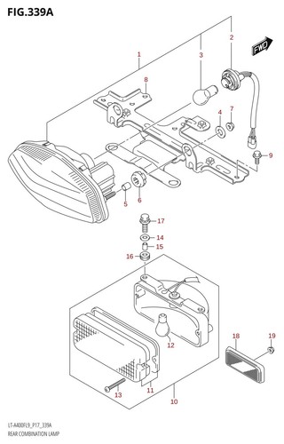 Suzuki genuine atv screw - suzuki,