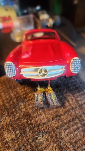 Mercedes 300sl vintage red - 300sl,