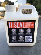 H-SEAL CONCRETE COUNTERTOP WORKTOP SEALER - FOOD SAFE HIGH TEMP MATT FINISH 2.5L