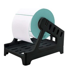 Label Holder Stand for Thermal Printer Roll & Fanfold Labels Dispenser 4x6 100mm