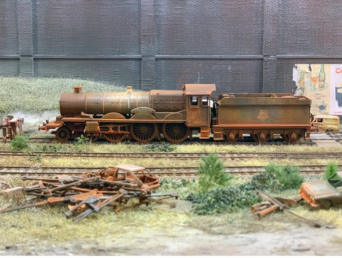 Scrapyard locomotive oo - -,