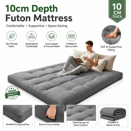 Japanese floor futon mattress - floor,