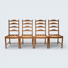 Ercol set dining chairs - ercol,