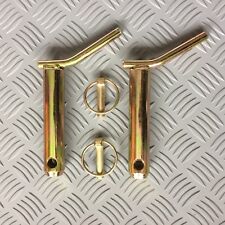 Tractor Lower Link Pins Cat 2 with Linch Pins 28.575mm x 118mm long  x 2