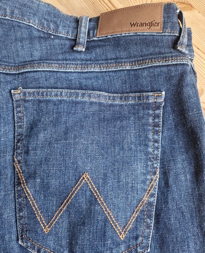 Men wrangler blue denim - wrangler,