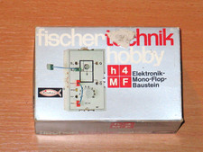 FISCHERTECHNIK ELECTRONICS MODULE, SILBERLING HOBBY h4 MF, MONO-FLOP, PLUG?