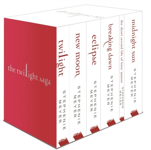 Twilight saga book set - 6,