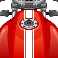 Cafe Racer Motorcycle Triple