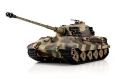 Radio Remote Control RC Tank Heng Long German King Tiger Henscnel T Version 7 -