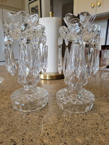 Pair vintage waterford - 1,