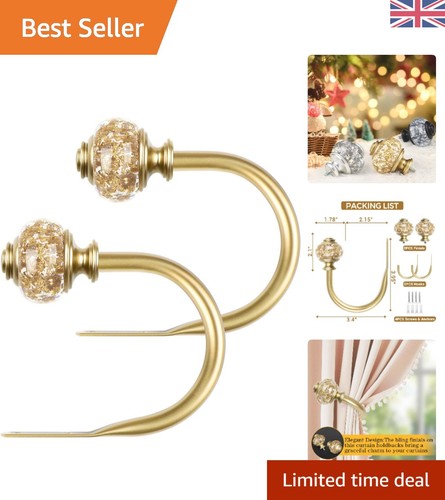 Set elegant gold curtain - elegant,