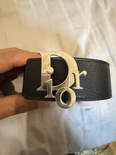 Christian dior belt silver - dior,