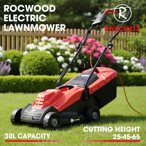 Electric lawnmower rotary lawn - electric,