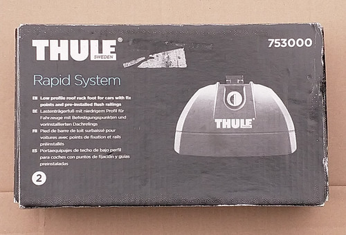Thule 753 rapid system - 753,