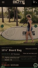 Board Bag fits all 10′6″