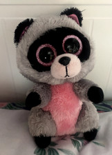 Rocco the Raccoon Beanie Boo - 6 inch - Great condition - Rare and Retired