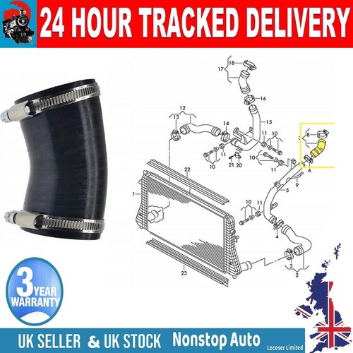 Turbo intercooler hose - intercooler,