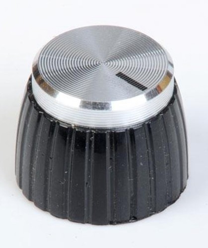 Black silver cap - black, replacement