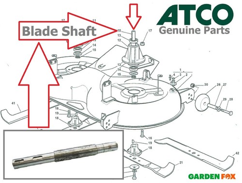 Genuine atco gt40h 102cm - atco,
