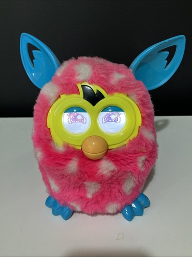 Working hasbro furby boom pink - boom,
