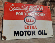 Vintage Old Antique Rare ESSO