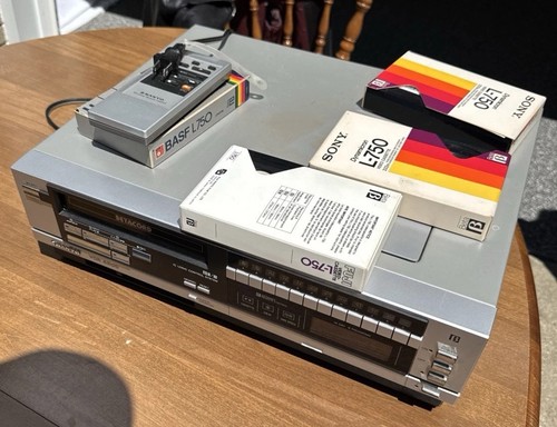 Sanyo vcr betacord - vcr,