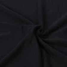 *Clearance* 100% Knitted Jersey Cotton  Fabric 58" BLACK
