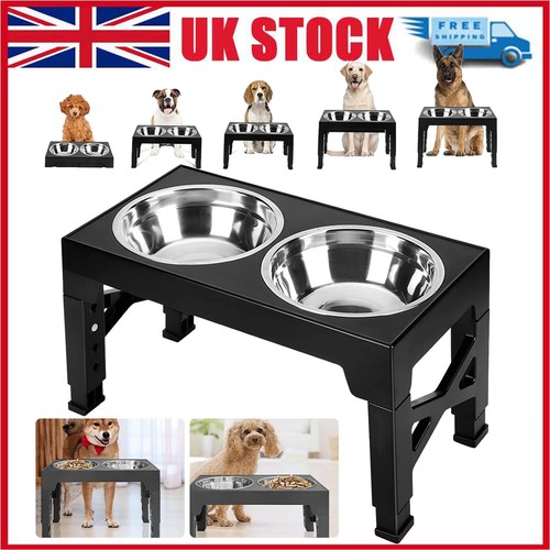 Large dog food feeding stand - dog,