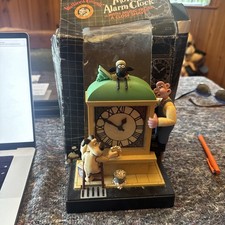 Wesco Wallace and Gromit Clock Tower Alarm Clock A Close Shave 1998 Boxed
