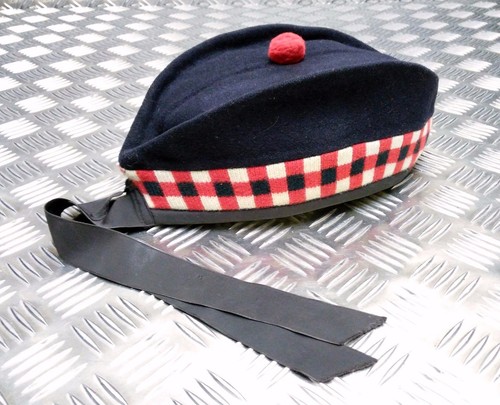 Glengarry hat triple diced - hat,