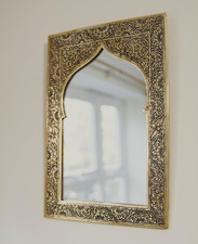 Handmade Brass Mirror  Style