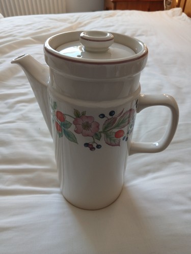 Wedgewood roseberry coffee pot - wedgewood,