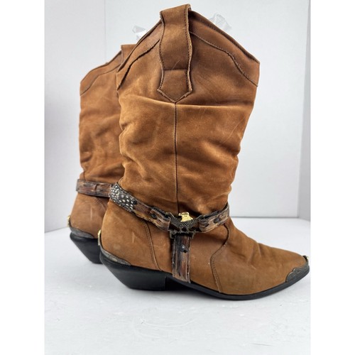Maine woods brown leather - maine,