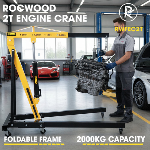 Ton hydraulic folding - 2, engine